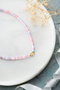 Heliophilia Silver Collar KL-0875 Multicolor con Colgantes de Estrella y Piedra